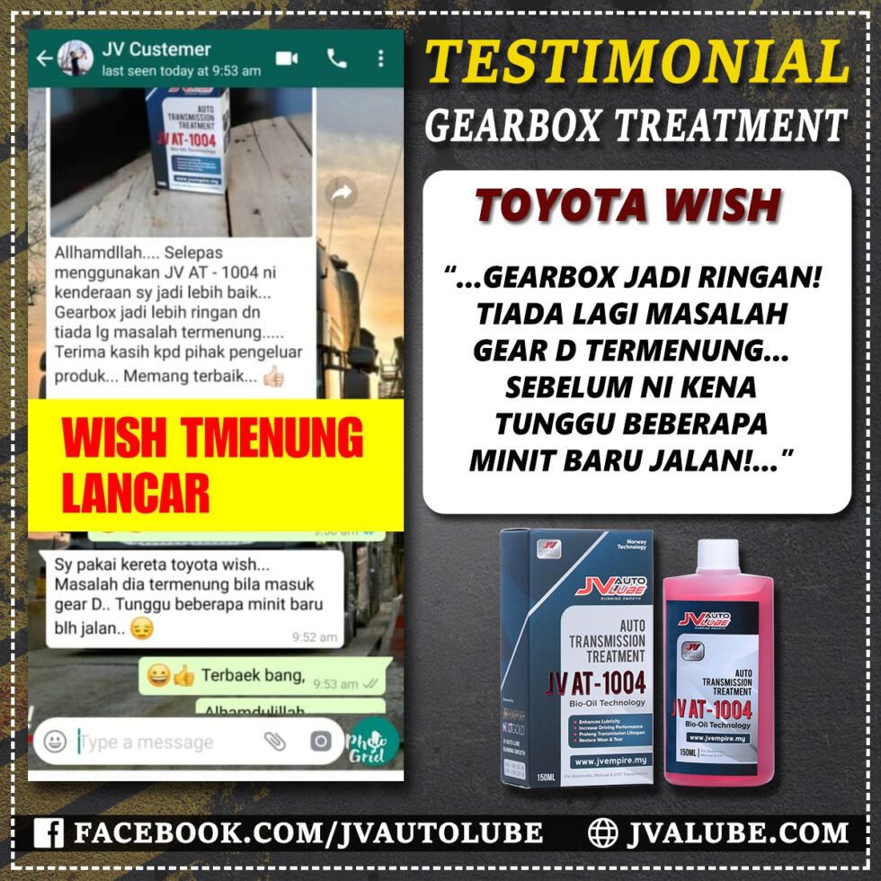 JV Auto Lube Gearbox Treatment | HQ JV Auto Lube